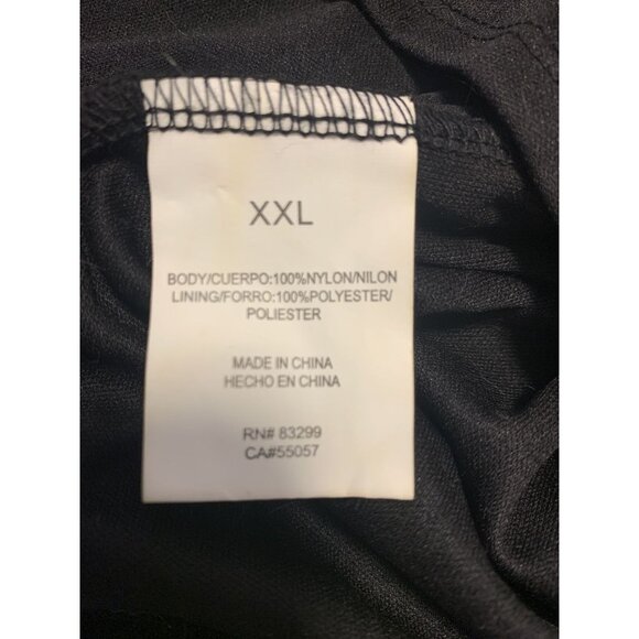 Tiana B. XXL Lace Scoop Neck Midi Sheath Dress Boho Grunge Black - Picture 9 of 9